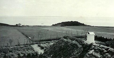 Under denne hustag, ved fjordudsigt fra den gamle mølle på 